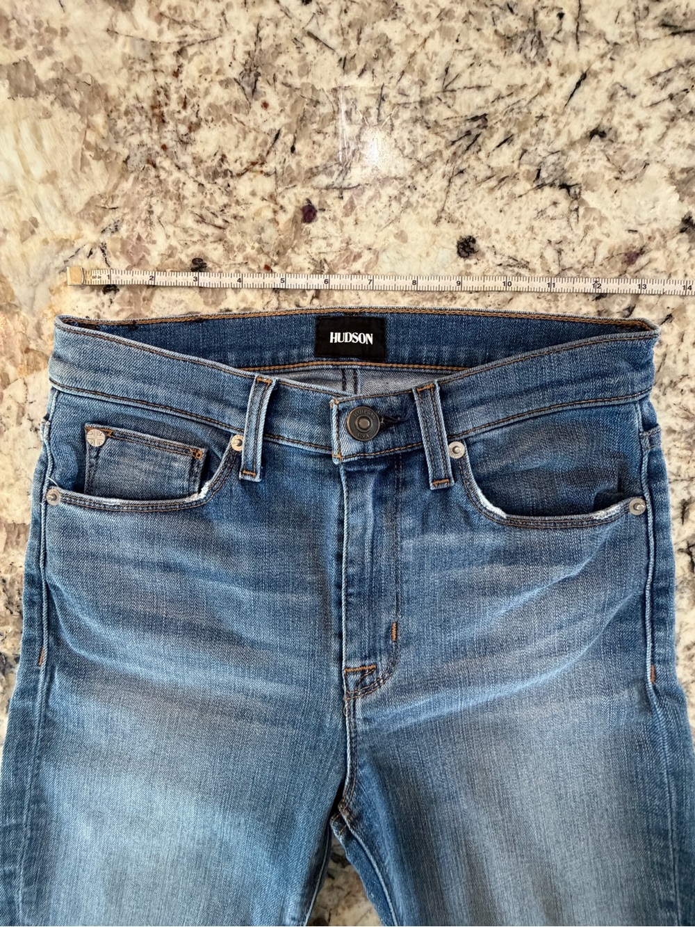 Hudson Jeans Women's Barbara High Waist Skinny Distress Size 25 NWOT - Picture 3 of 6